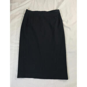 Dolce & Gabbana Black Pencil Skirt
